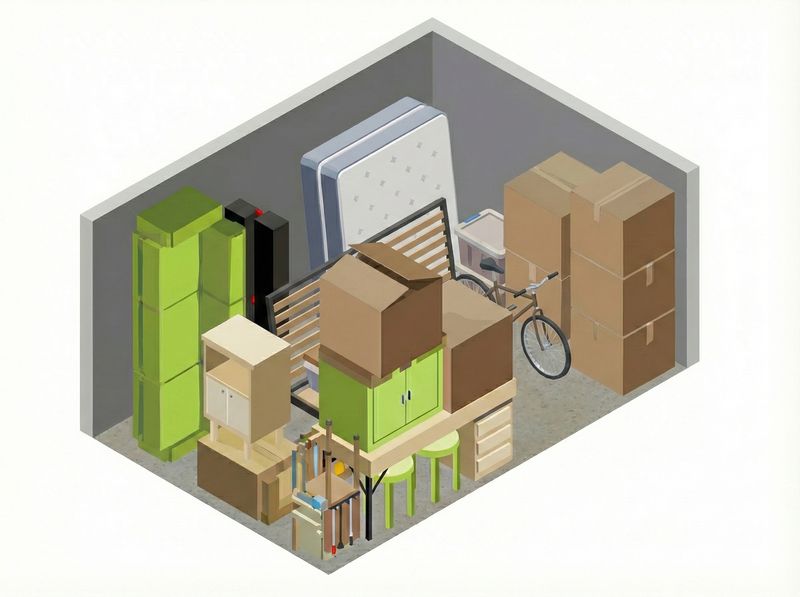 What fits in a 10 × 10 storage unit