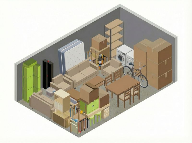 What fits in a 10 × 20 storage unit